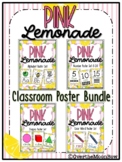Pink Lemonade | Classroom Décor Poster Bundle | Citrus