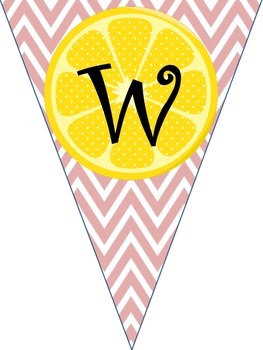 Pink Lemonade Welcome Sign by Mrs Money | TPT