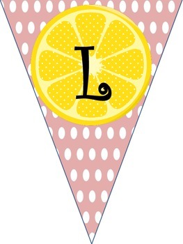 Pink Lemonade Welcome Sign by Mrs Money | TPT