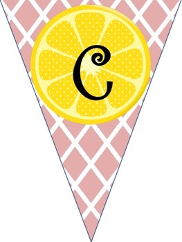 Pink Lemonade Welcome Sign by Mrs Money | TPT