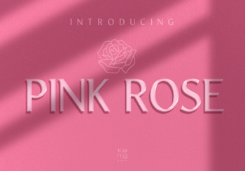Preview of Pink Rose Font