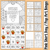 Pink Shirt Day Activities Bingo Cards Game Anti Bullying P