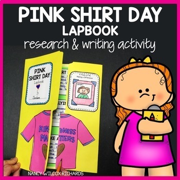 Preview of Pink Shirt Day, an Anti-Bullying Activity 