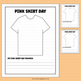 Pink Shirt Day Anti Bullying Activities Writing Prompts Go