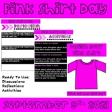 Pink Shirt Day | Anti-bullying Activities | Self Reflection | 