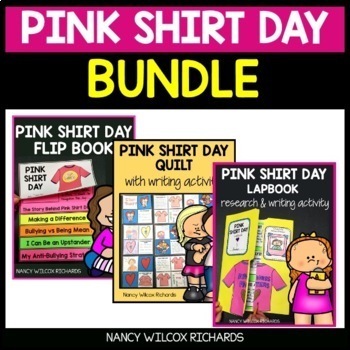 Preview of Pink Shirt Day Bundle, Anti-Bullying Activities