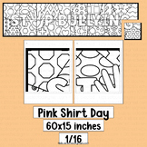 Pink Shirt Day Coloring Pages Anti Bullying Bulletin Board