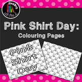 Pink Shirt Day Colouring Pages
