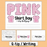 Pink Shirt Day Kindergarten Q tip Activities Painting Anti
