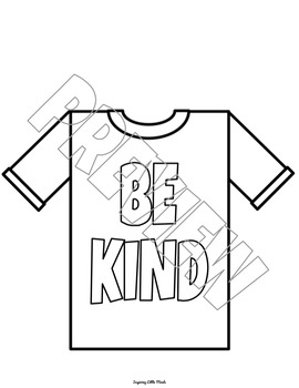 Pink Shirt Day | Kindness Activity | Includes Shirt Templates | TPT