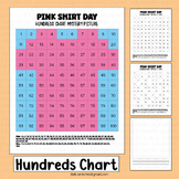Pink Shirt Day Math Worksheets Activities Hundreds Chart M