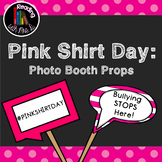 Pink Shirt Day Photo Booth Props