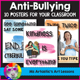Pink Shirt Day Posters, Anti-Bullying Classroom Decor for 