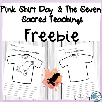 Preview of Pink Shirt Day & Seven Sacred Teachings FREEBIE