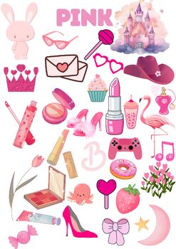 Preview of Pink Visual Idea Sheet