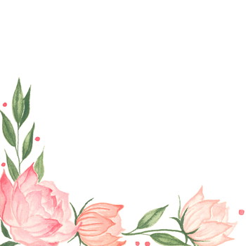 Preview of White Background Pink Watercolor Clipart JPG