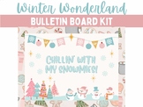 Pink Winter Wonderland - Christmas - December Bulletin Boa