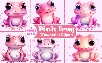 Floral Pink Frog Graphic by 1xMerch · Creative Fabrica