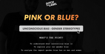 Preview of Pink or Blue? - Unconscious Bais