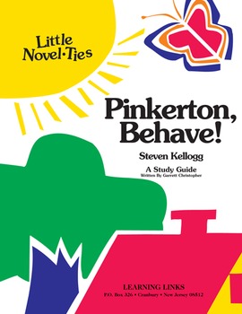 Preview of Pinkerton, Behave! - Little Novel-Ties Study Guide
