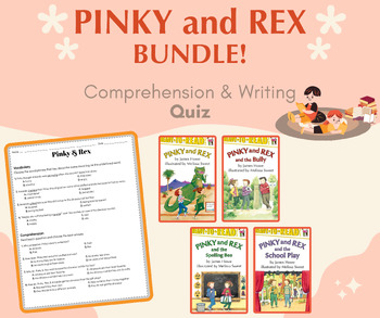 Preview of Pinky & Rex: Quiz Bundle