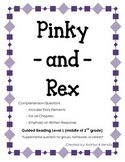 Pinky and Rex - Comprehension Sheets