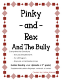 Pinky and Rex and the Bully - Comprehension Sheet