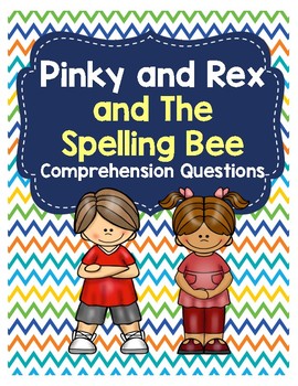Preview of Pinky and Rex and the Spelling Bee