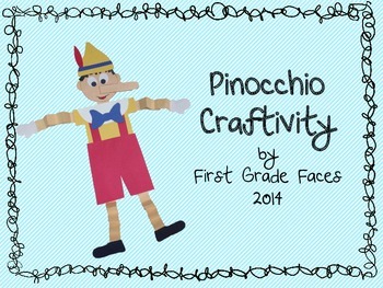 Preview of Pinocchio Craftivity