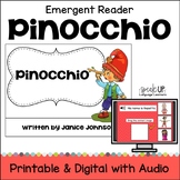 Pinocchio Simple Fairy Tale Emergent Mini Reader & Activit