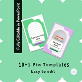 Pinterest Pin Templates for PowerPoint