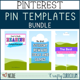 Pinterest Pin Templates for TpT Sellers | Canva Templates 