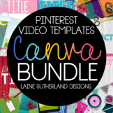 Pinterest Preview Videos BUNDLE | Canva Templates