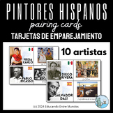 Pintores Hispanos Famosos Pairing Cards - Tarjetas de empa
