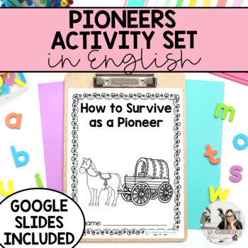Preview of Grade 3 Pioneers Activity Set | Grade 3 Social Studies | English Version