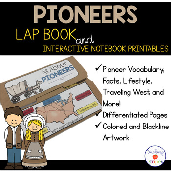 Preview of Pioneers-Westward Expansion Lap Book and Interactive Notebook