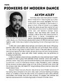 Pioneers of Modern Dance: Alvin Ailey (Middle School)