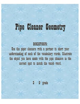 Pipe Cleaners – Edunation