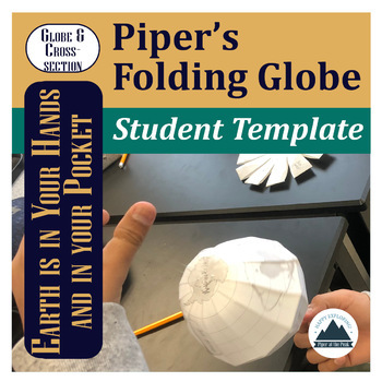 Preview of Piper's Folding Globe: Student Templates