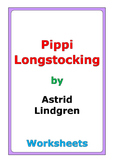 Astrid Lindgren "Pippi Longstocking" worksheets