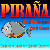Piraña - Spanish Past Participle Card Game