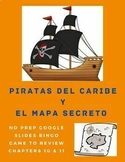 Piratas del Caribe y el mapa secreto--Google Slides Bingo 