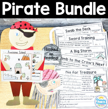 Preview of Talk Like a Pirate Day Activities Bundle