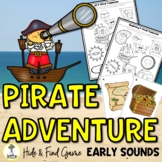 Pirate Activities - Early Sounds - Articulation Activities
