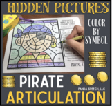 Pirate Articulation Color by Symbol: A Speech Therapy Activity
