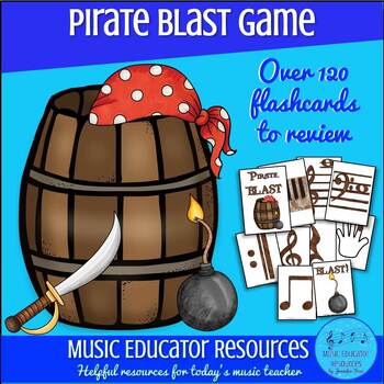 Preview of Pirate Blast | Music Theory Review Game