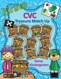 Pirates CVC Words Treasure Chest Match Up