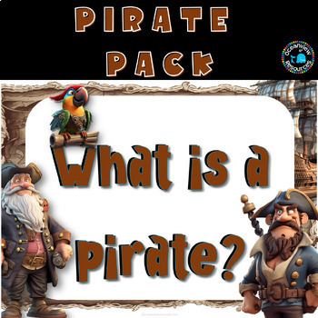Preview of Pirate Classroom Resources, Pirate Activities, Comprehension, Pirate Craft