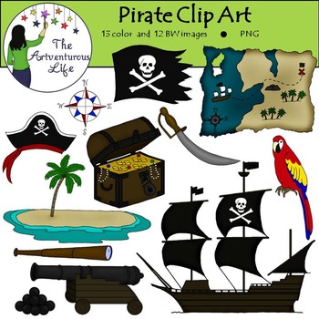 Preview of Pirate Clip Art