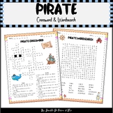 Pirate Crossword & Wordsearch Vocabulary Morning Work Free